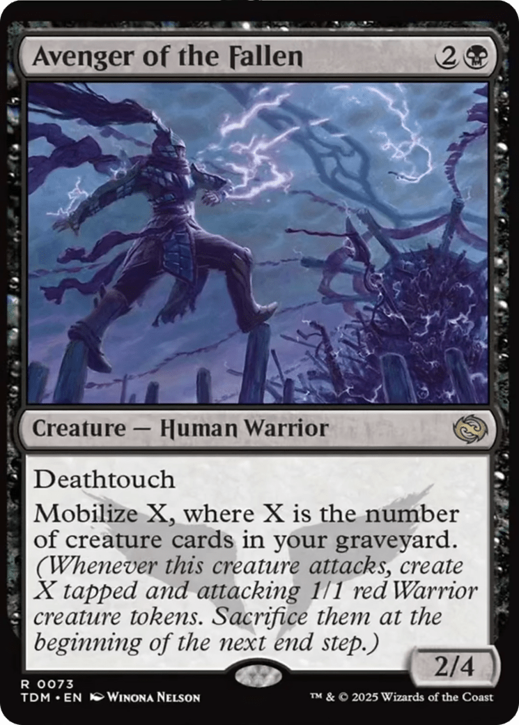 Avenger of the Fallen [Tarkir: Dragonstorm] MTG Single Magic: The Gathering  | Multizone: Comics And Games