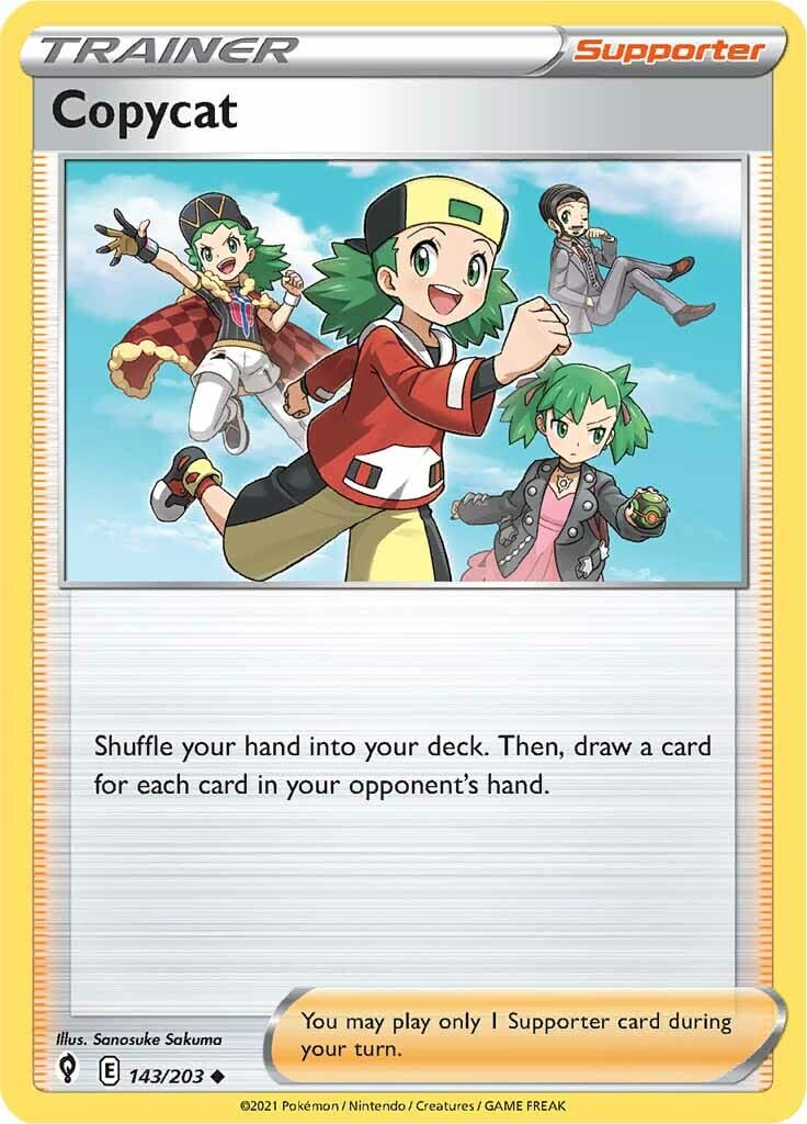 Copycat (143/203) [Sword & Shield: Evolving Skies] Pokemon Single Pokémon  | Multizone: Comics And Games