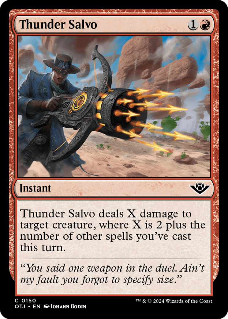 Thunder Salvo [Outlaws of Thunder Junction] | Multizone: Comics And Games