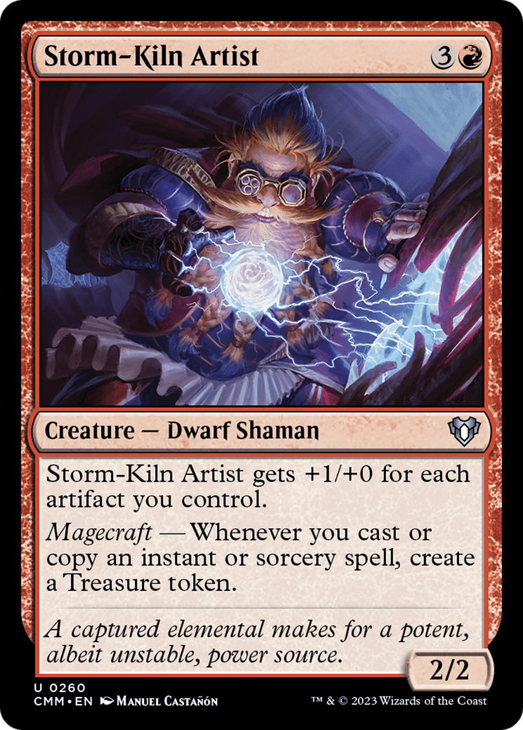 Storm-Kiln Artist [Commander Masters] MTG Single Magic: The Gathering  | Multizone: Comics And Games