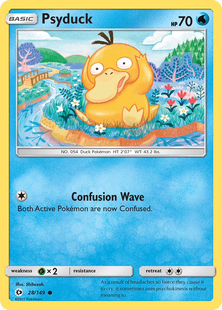 Psyduck (28/149) [Sun & Moon: Base Set] Pokemon Single Pokémon  | Multizone: Comics And Games