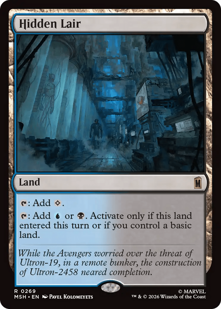 Hidden Lair [Marvel Super Heroes] MTG Single Magic: The Gathering  | Multizone: Comics And Games