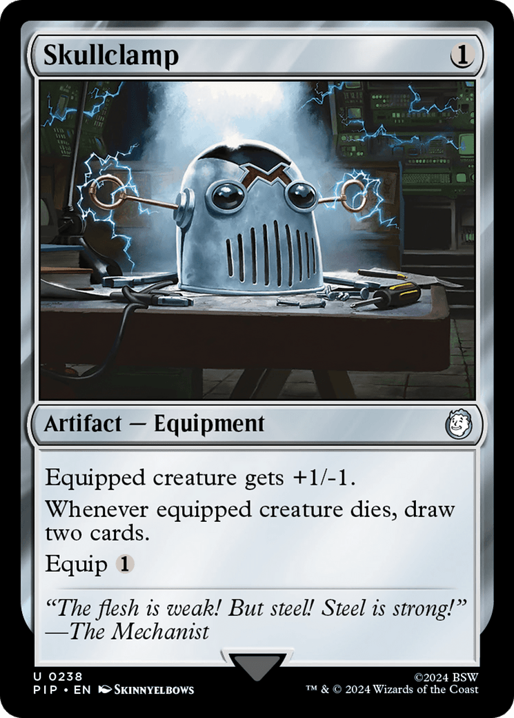 Skullclamp [Fallout] MTG Single Magic: The Gathering  | Multizone: Comics And Games