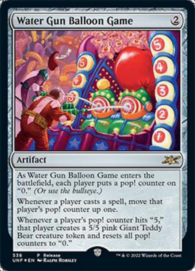 Water Gun Balloon Game [Unfinity] | Multizone: Comics And Games