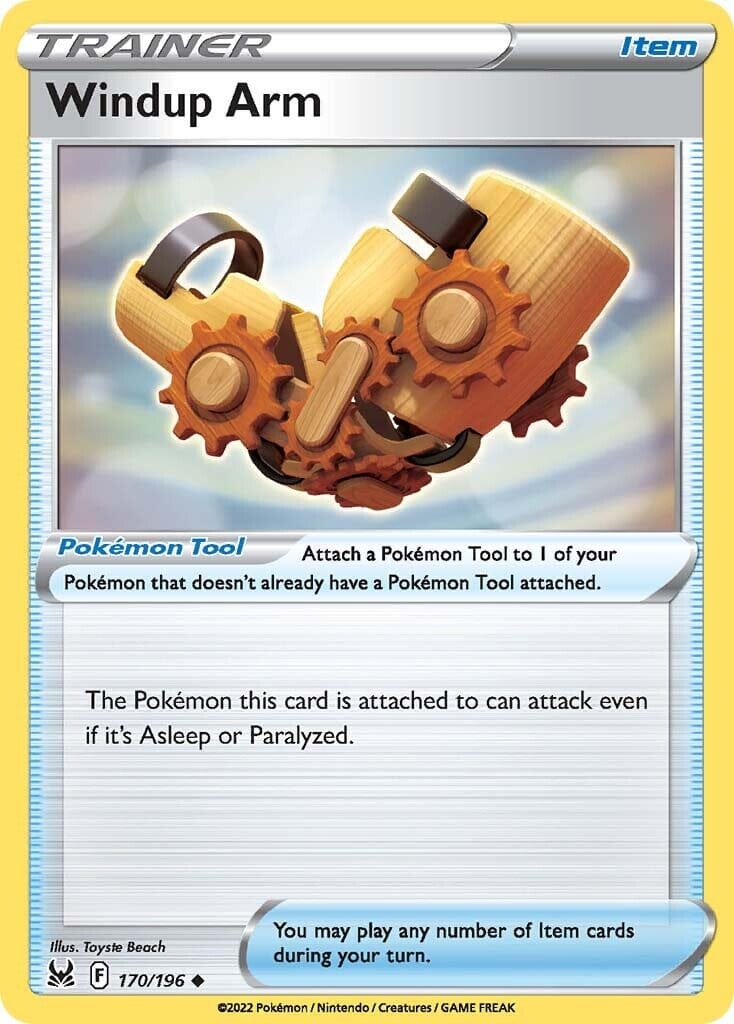 Windup Arm (170/196) [Sword & Shield: Lost Origin] Pokemon Single Pokémon  | Multizone: Comics And Games