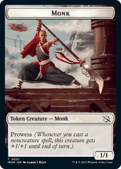 Monk // Phyrexian Hydra (11) Double-Sided Token [March of the Machine Tokens] MTG Single Magic: The Gathering  | Multizone: Comics And Games