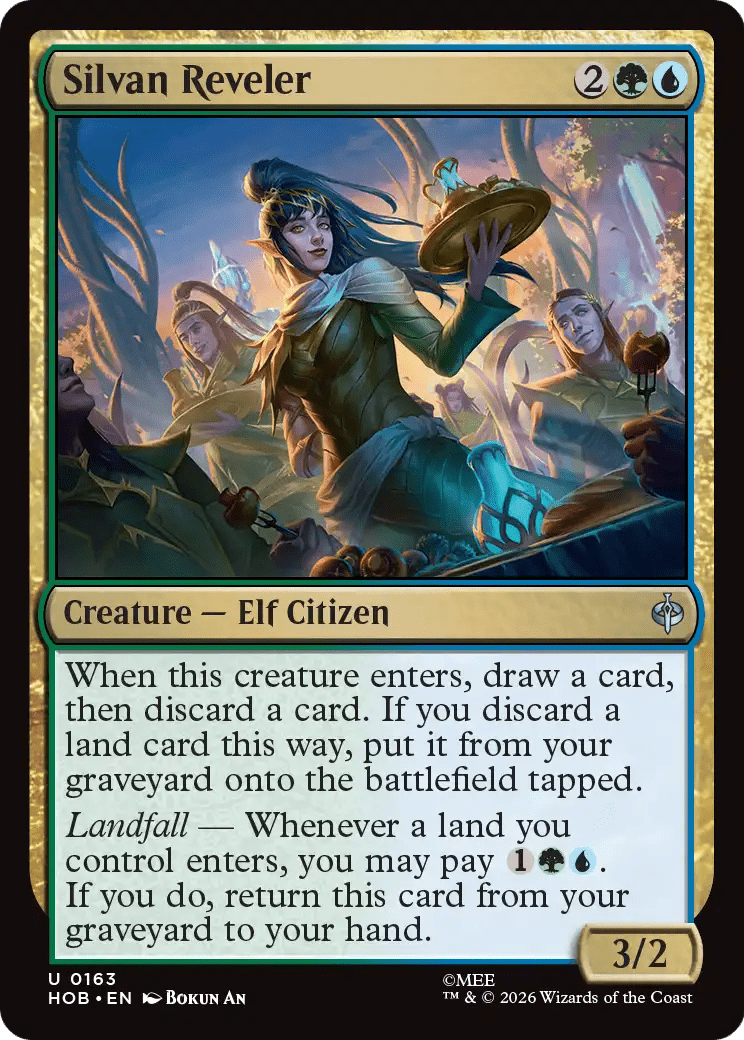 Silvan Reveler [The Hobbit] MTG Single Magic: The Gathering  | Multizone: Comics And Games
