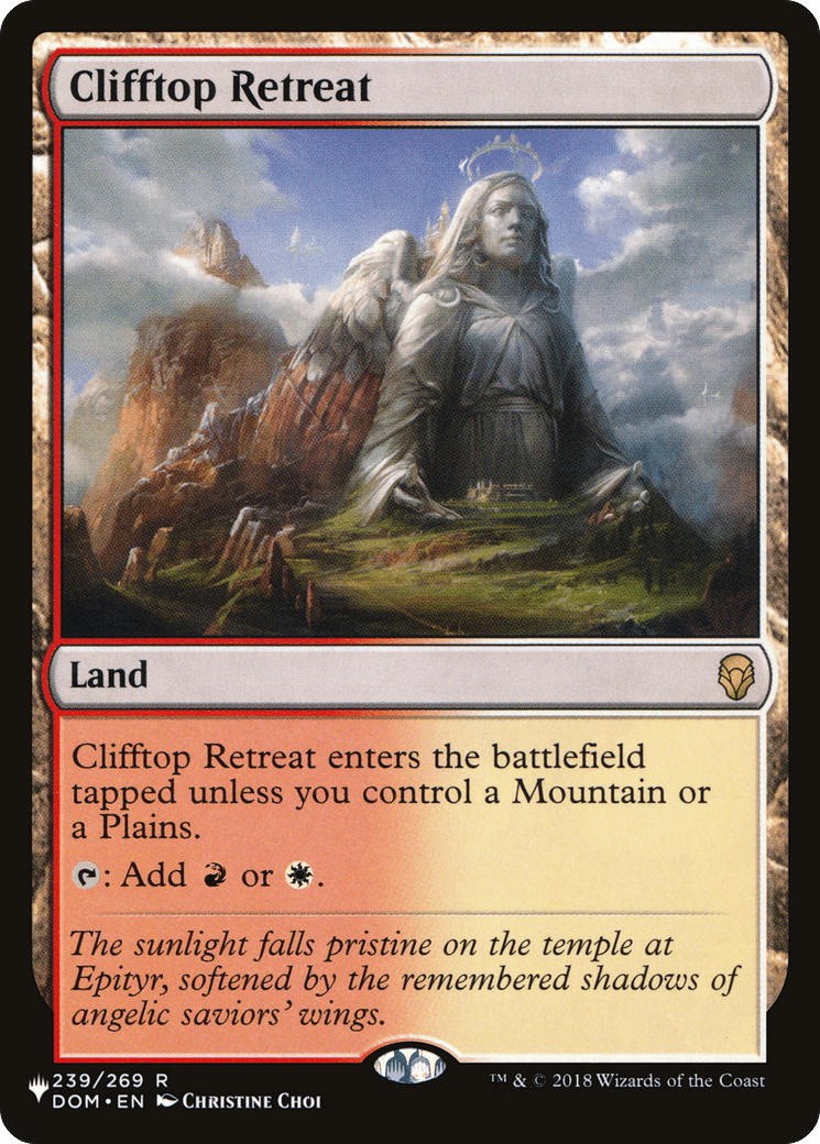 Clifftop Retreat [The List] MTG Single Magic: The Gathering  | Multizone: Comics And Games