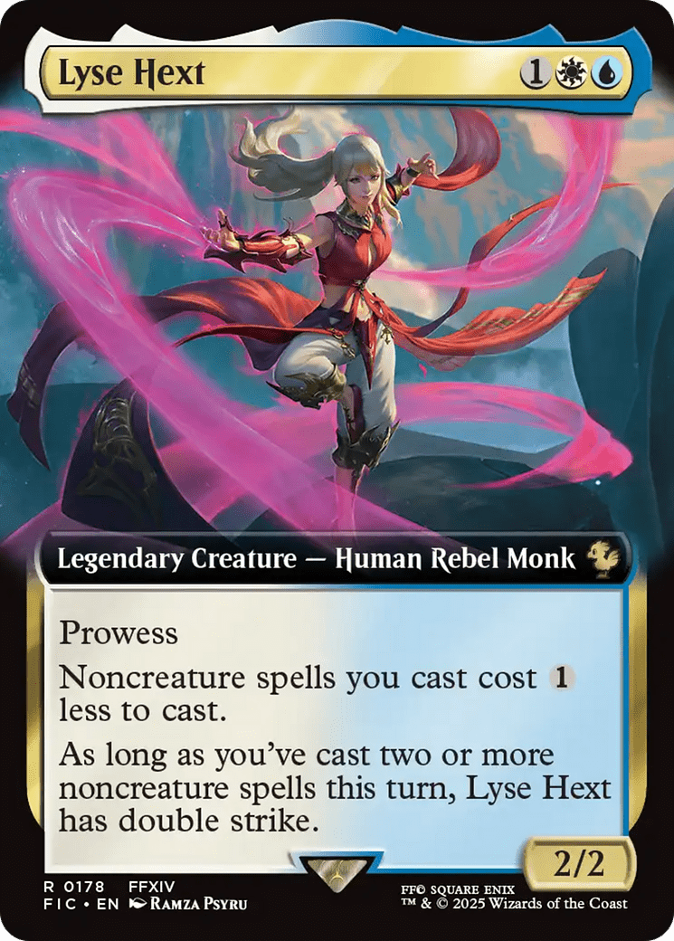 Lyse Hext (Extended Art) [FINAL FANTASY Commander] MTG Single Magic: The Gathering  | Multizone: Comics And Games