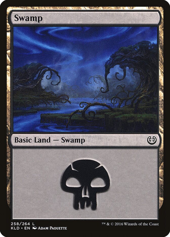 Swamp (258) [Kaladesh] MTG Single Magic: The Gathering  | Multizone: Comics And Games