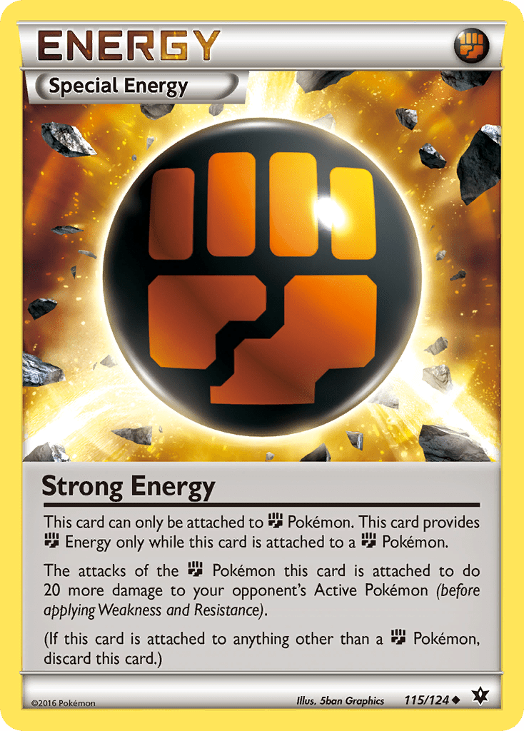 Strong Energy (115/124) [XY: Fates Collide] Pokemon Single Pokémon  | Multizone: Comics And Games