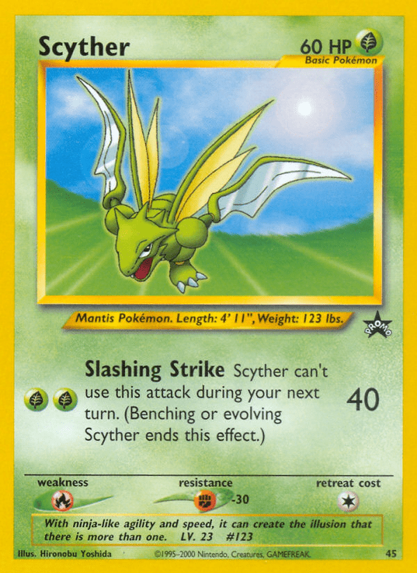 Scyther (45) [Wizards of the Coast: Black Star Promos] Pokemon Single Pokémon  | Multizone: Comics And Games