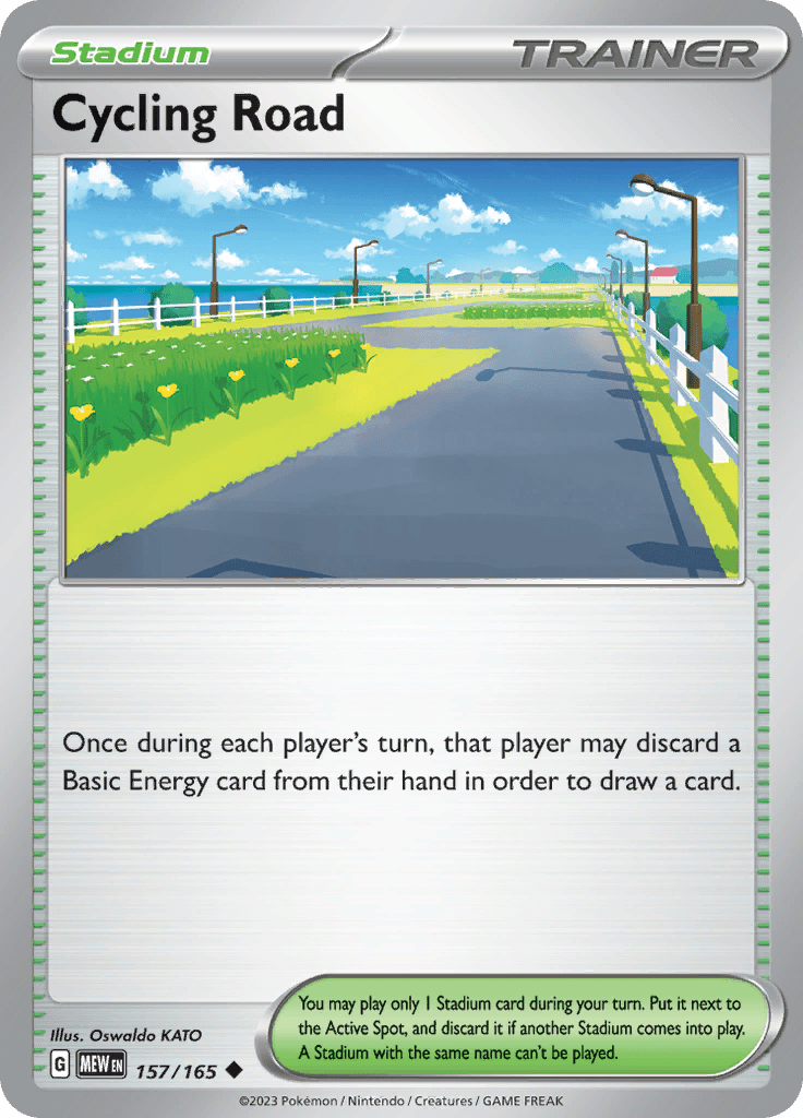 Cycling Road (157/165) [Scarlet & Violet 151] Pokemon Single Pokémon  | Multizone: Comics And Games