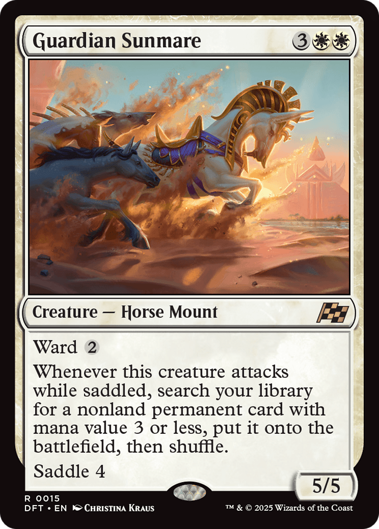 Guardian Sunmare [Aetherdrift] MTG Single Magic: The Gathering  | Multizone: Comics And Games