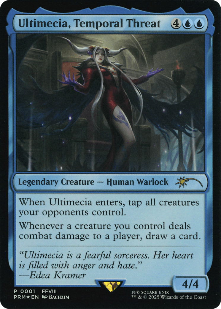 Ultimecia, Temporal Threat (Costco Bundle) [FINAL FANTASY Promos] MTG Single Magic: The Gathering  | Multizone: Comics And Games