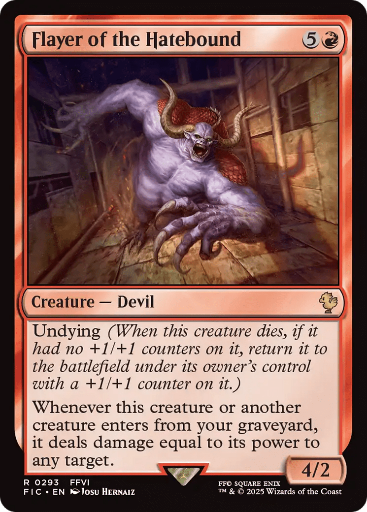 Flayer of the Hatebound [FINAL FANTASY Commander] MTG Single Magic: The Gathering  | Multizone: Comics And Games