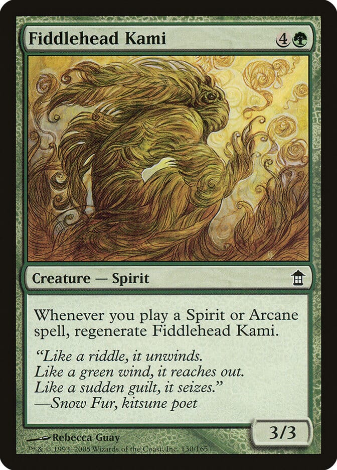 Fiddlehead Kami [Saviors of Kamigawa] MTG Single Magic: The Gathering  | Multizone: Comics And Games