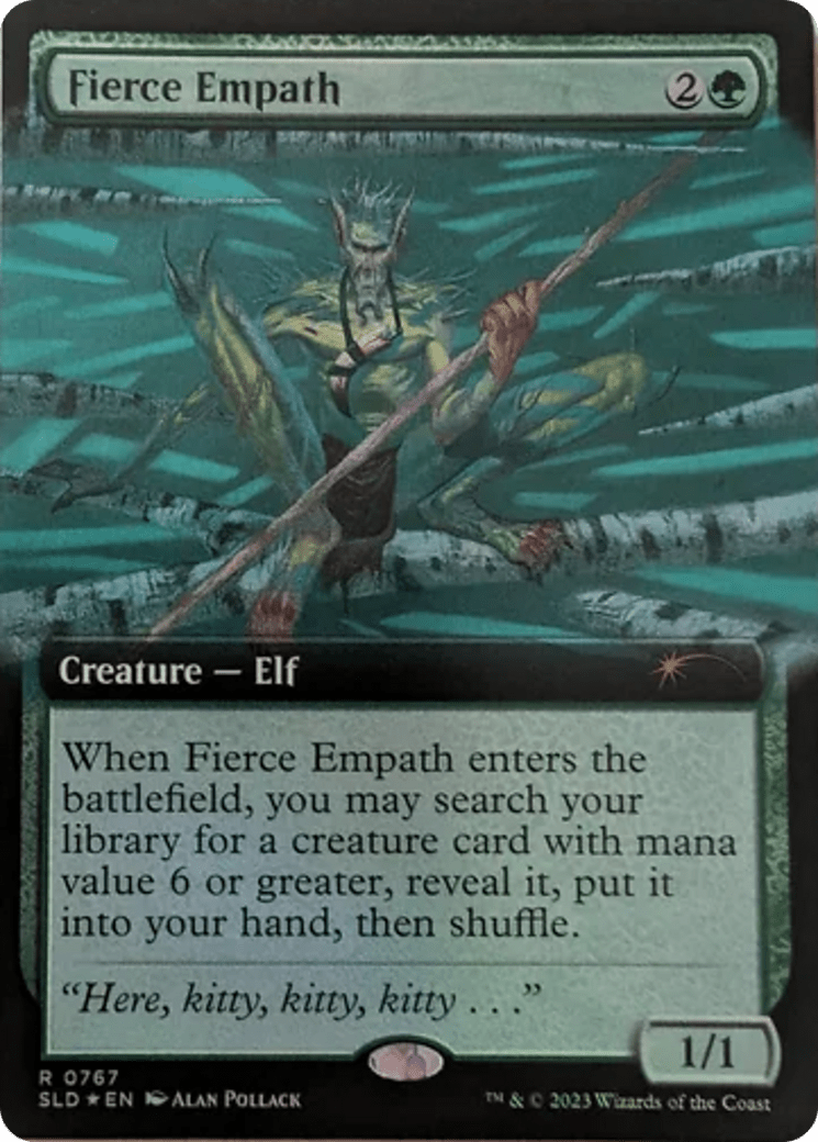 Fierce Empath (Extended Art) [Secret Lair Drop Series] MTG Single Magic: The Gathering  | Multizone: Comics And Games