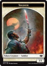 Soldier (004) // Rhino (013) Double-Sided Token [Modern Horizons Tokens] MTG Single Magic: The Gathering  | Multizone: Comics And Games