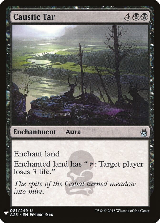 Caustic Tar [Mystery Booster] MTG Single Magic: The Gathering  | Multizone: Comics And Games