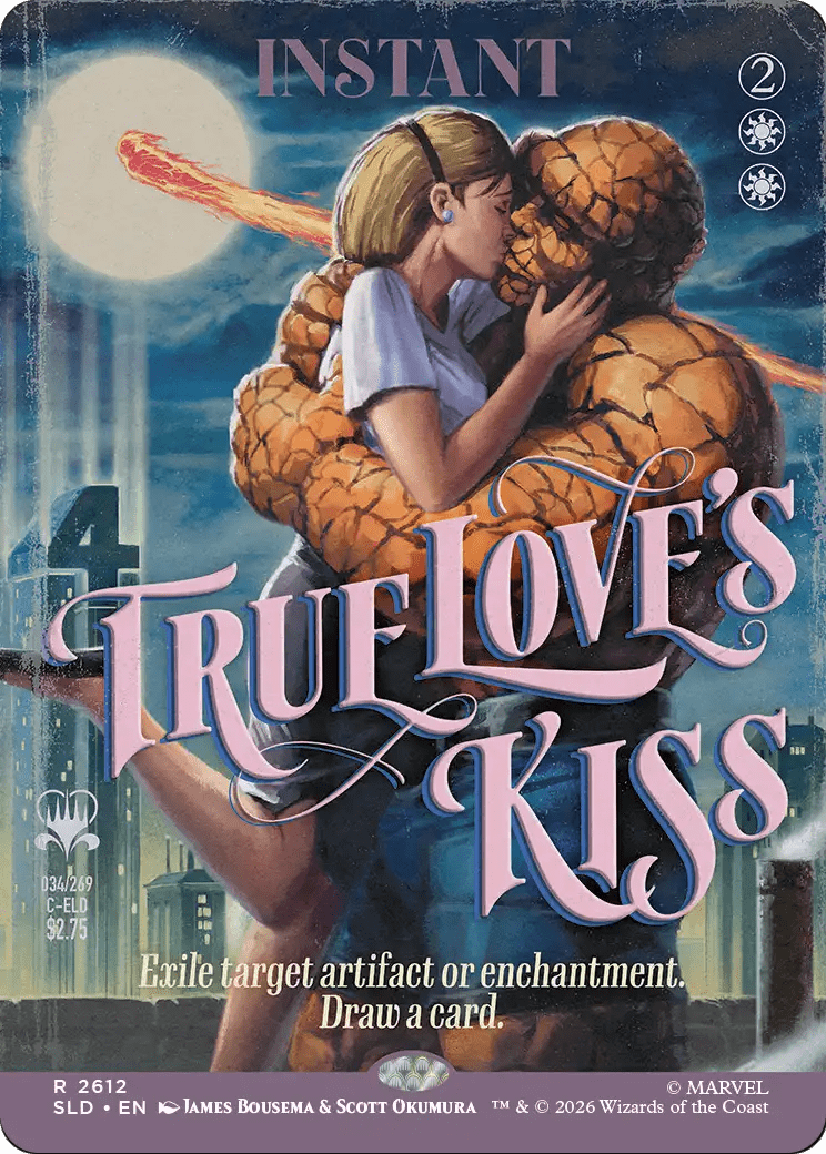 True Love's Kiss [Secret Lair Drop Series] MTG Single Magic: The Gathering  | Multizone: Comics And Games