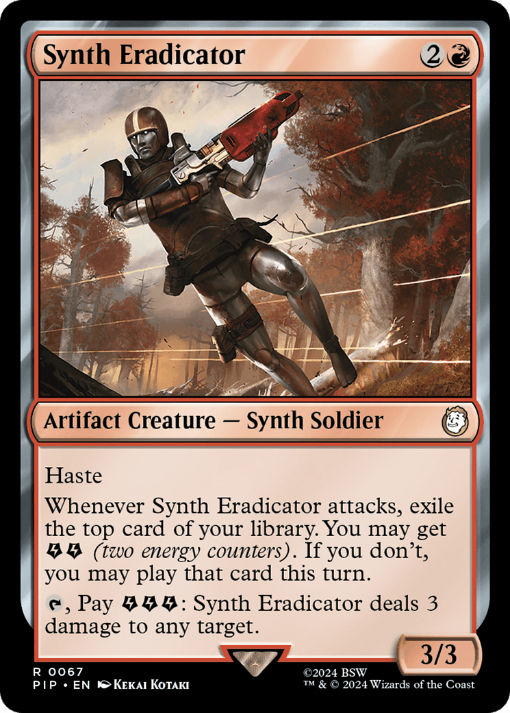 Synth Eradicator [Fallout] MTG Single Magic: The Gathering  | Multizone: Comics And Games