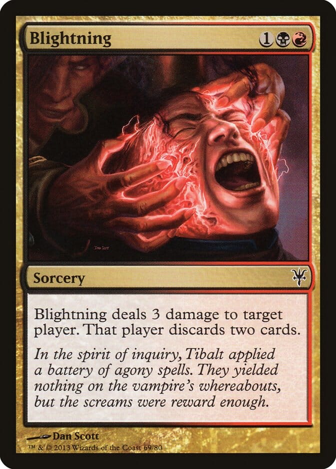 Blightning [Duel Decks: Sorin vs. Tibalt] MTG Single Magic: The Gathering  | Multizone: Comics And Games
