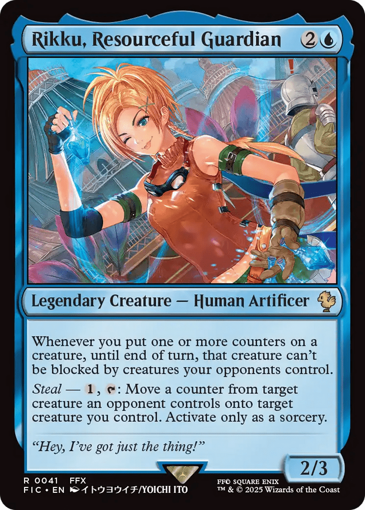 Rikku, Resourceful Guardian [FINAL FANTASY Commander] MTG Single Magic: The Gathering  | Multizone: Comics And Games