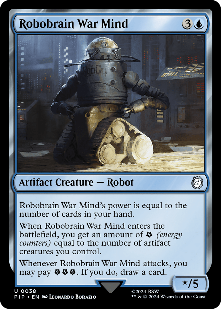 Robobrain War Mind [Fallout] MTG Single Magic: The Gathering  | Multizone: Comics And Games