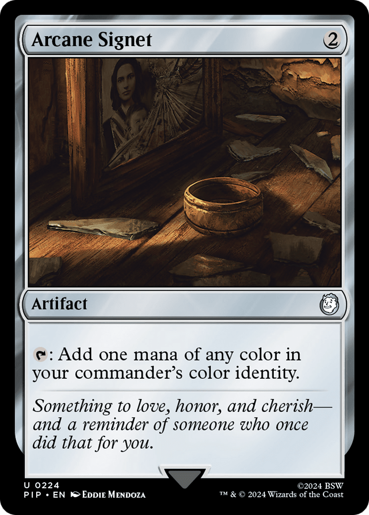Arcane Signet [Fallout] MTG Single Magic: The Gathering  | Multizone: Comics And Games