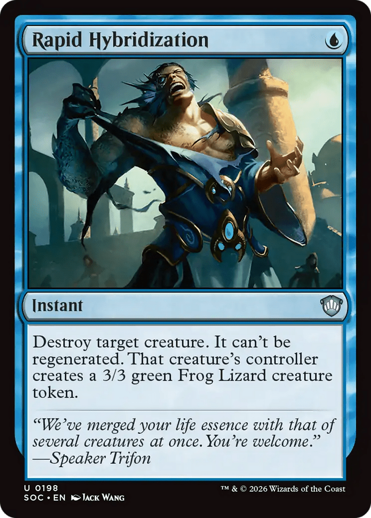 Rapid Hybridization [Secrets of Strixhaven Commander] MTG Single Magic: The Gathering  | Multizone: Comics And Games