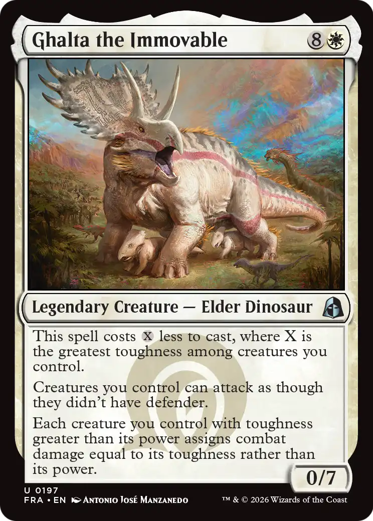 Ghalta the Immovable [Reality Fracture] MTG Single Magic: The Gathering  | Multizone: Comics And Games