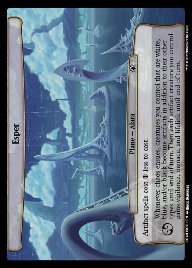 Esper [March of the Machine Commander] MTG Single Magic: The Gathering  | Multizone: Comics And Games