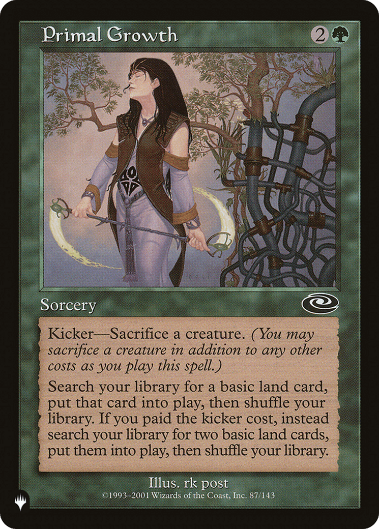 Primal Growth [The List] MTG Single Magic: The Gathering  | Multizone: Comics And Games