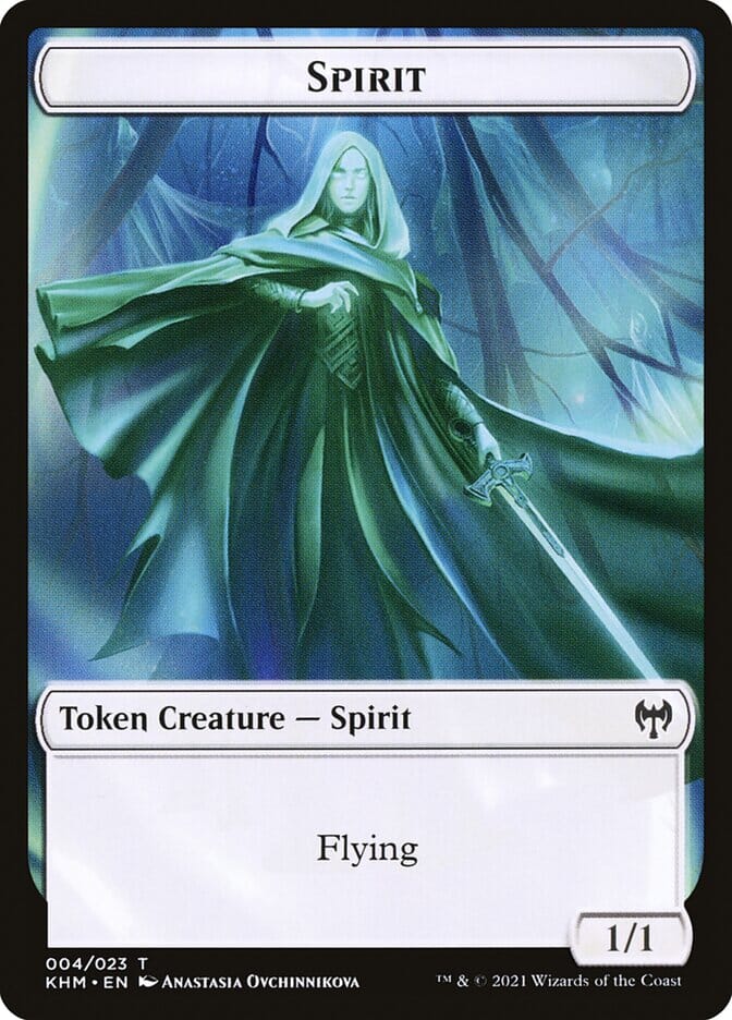 Treasure // Spirit Double-Sided Token [Kaldheim Tokens] MTG Single Magic: The Gathering  | Multizone: Comics And Games