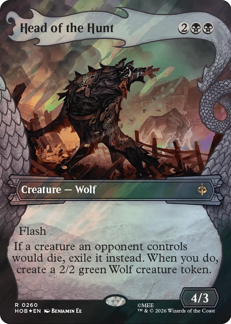 Head of the Hunt (Showcase) (Surge Foil) [The Hobbit] MTG Single Magic: The Gathering  | Multizone: Comics And Games