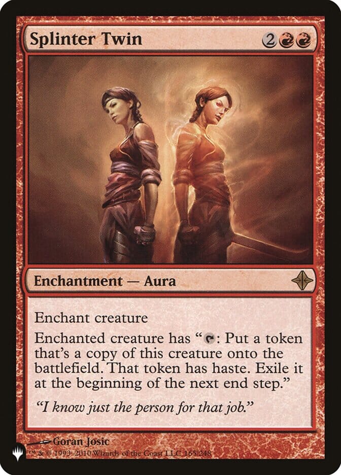 Splinter Twin [The List] MTG Single Magic: The Gathering  | Multizone: Comics And Games