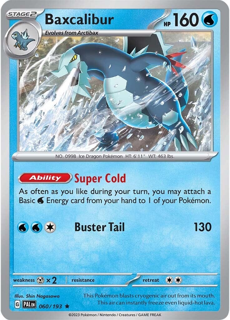 Baxcalibur (060/193) [Scarlet & Violet: Paldea Evolved] Pokemon Single Pokémon  | Multizone: Comics And Games