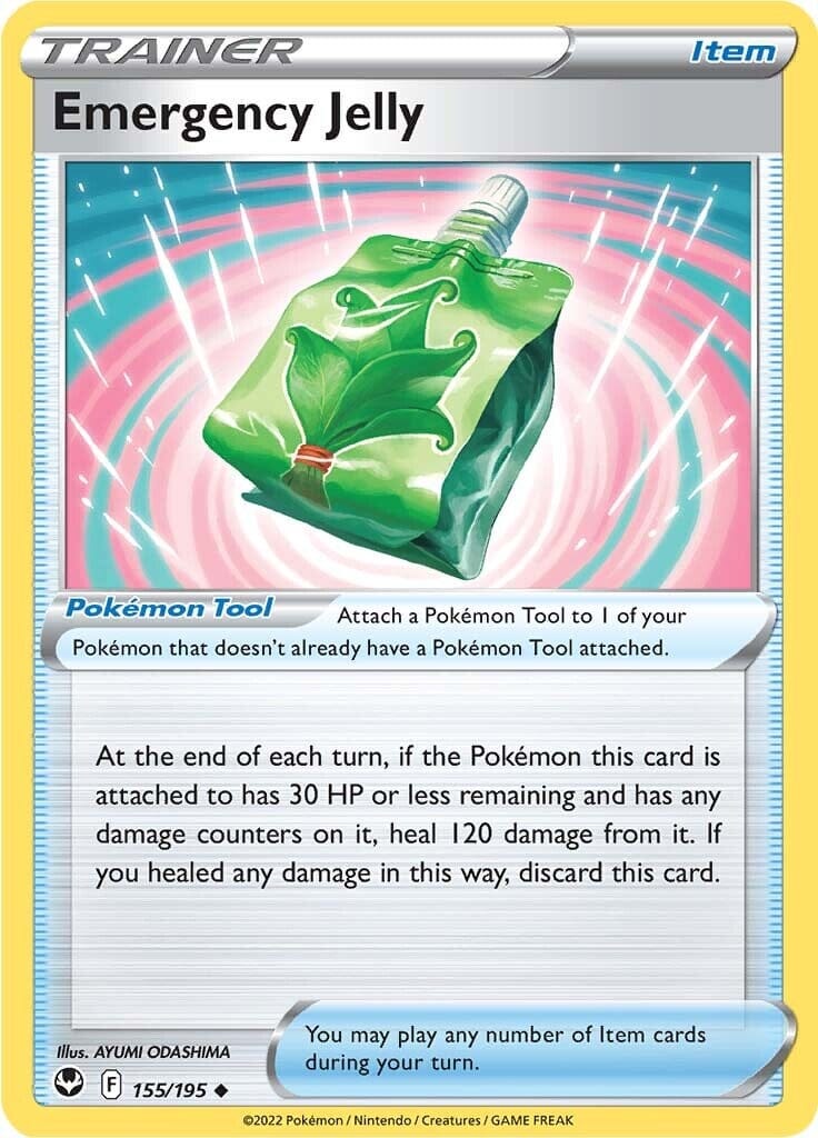 Emergency Jelly (155/195) [Sword & Shield: Silver Tempest] Pokemon Single Pokémon  | Multizone: Comics And Games