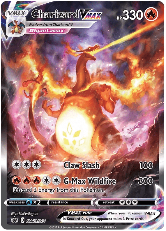 Charizard VMAX (SWSH261) [Sword & Shield: Black Star Promos] Pokemon Single Pokémon  | Multizone: Comics And Games