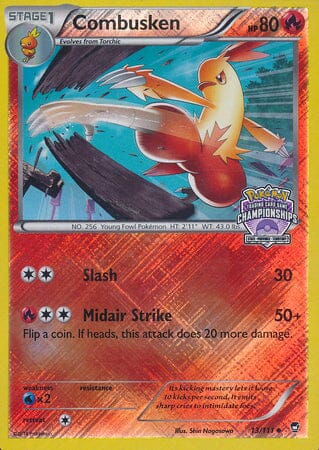 Combusken (13/111) (Championship Promo) [XY: Furious Fists] Pokemon Single Pokémon  | Multizone: Comics And Games