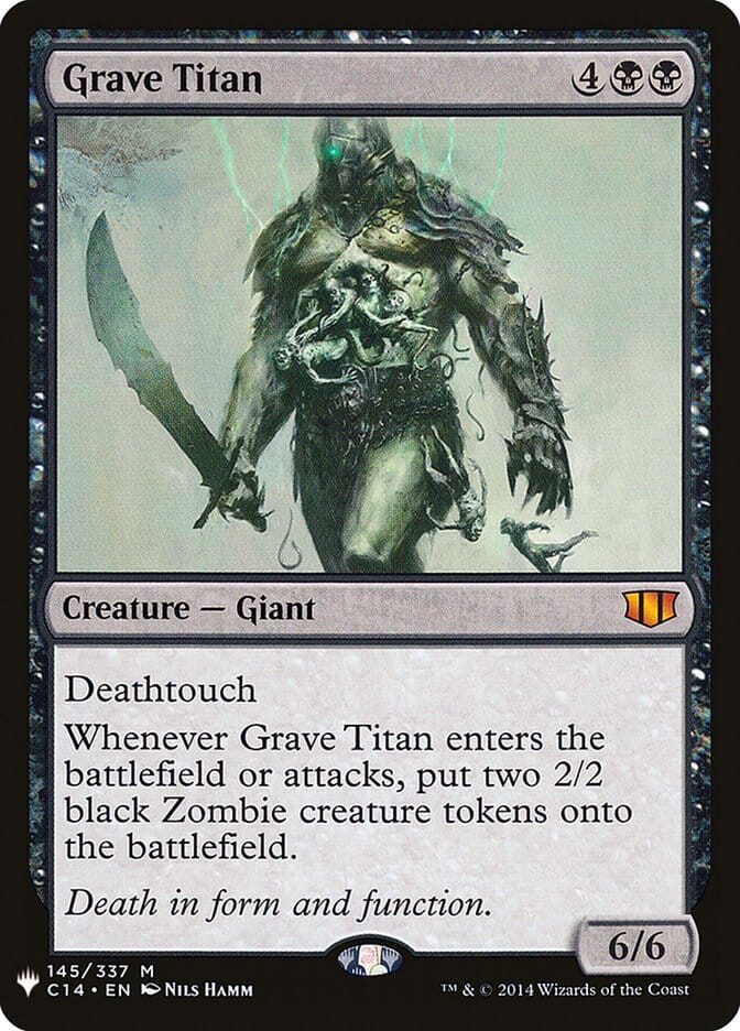 Grave Titan [Mystery Booster] MTG Single Magic: The Gathering  | Multizone: Comics And Games
