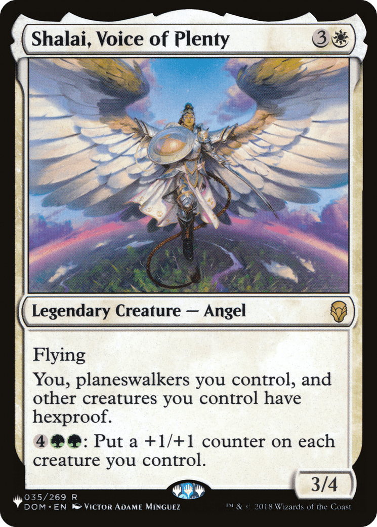 Shalai, Voice of Plenty [The List] MTG Single Magic: The Gathering  | Multizone: Comics And Games