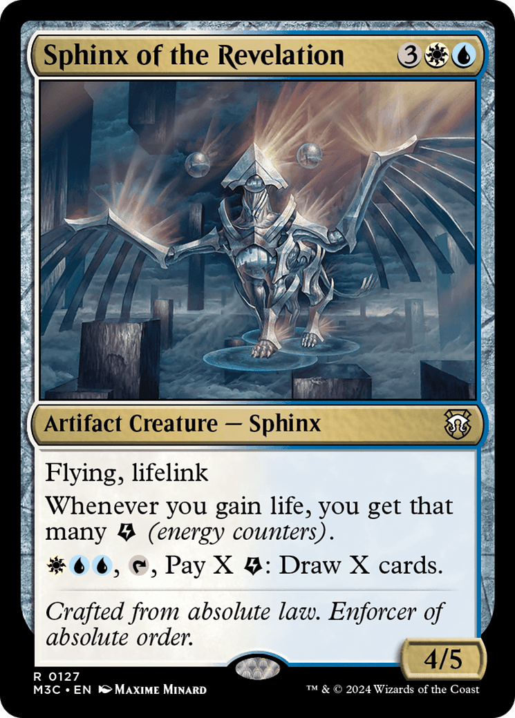 Sphinx of the Revelation [Modern Horizons 3 Commander] MTG Single Magic: The Gathering  | Multizone: Comics And Games