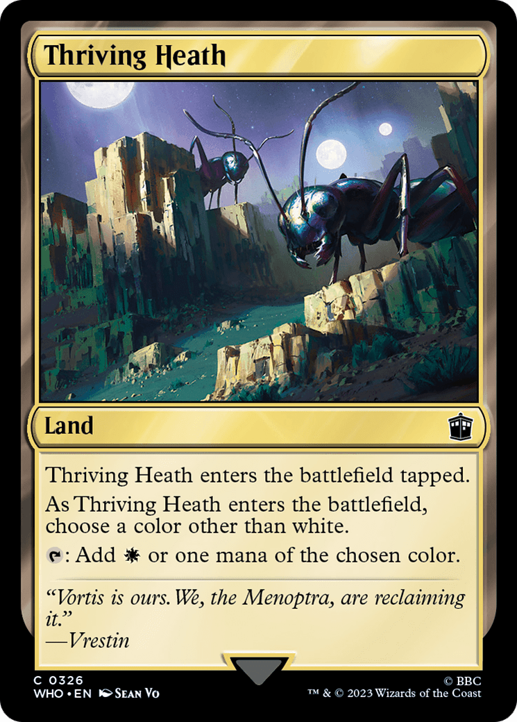 Thriving Heath [Doctor Who] MTG Single Magic: The Gathering  | Multizone: Comics And Games