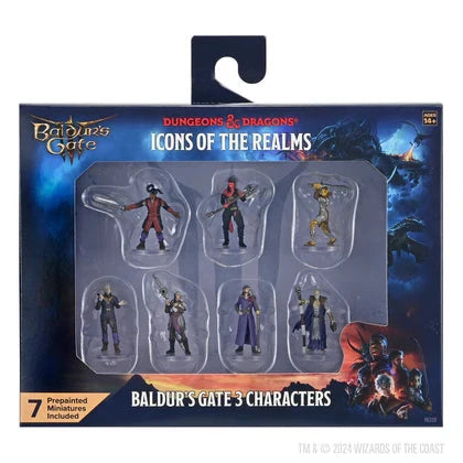 DnD Icons Baldur's Gate 3 Character Set Dungeons & Dragons Multizone: Comics And Games  | Multizone: Comics And Games