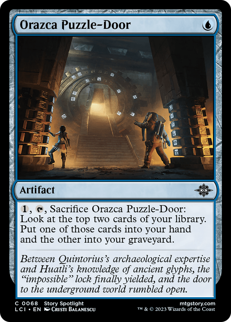 Orazca Puzzle-Door [The Lost Caverns of Ixalan] MTG Single Magic: The Gathering  | Multizone: Comics And Games