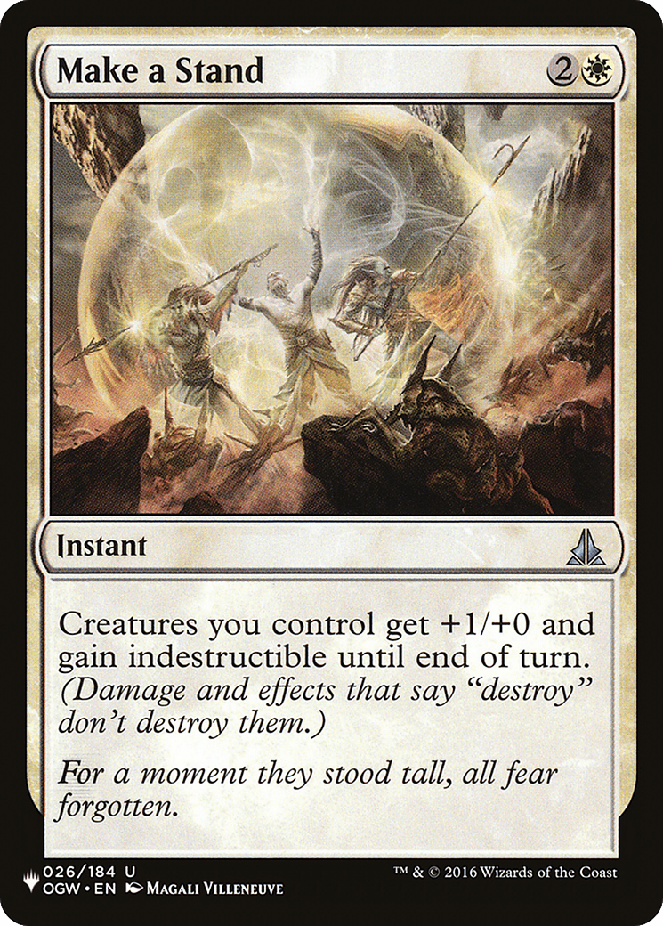 Make a Stand [The List] MTG Single Magic: The Gathering  | Multizone: Comics And Games