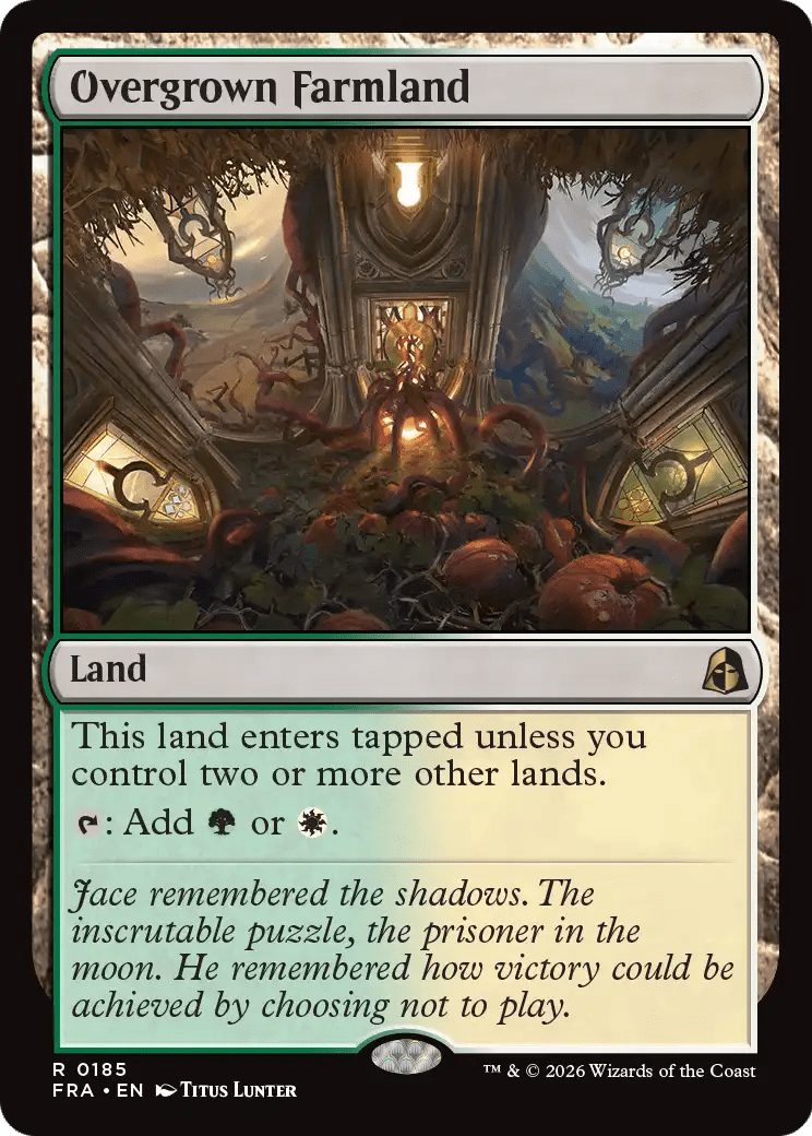 Overgrown Farmland [Reality Fracture] MTG Single Magic: The Gathering  | Multizone: Comics And Games