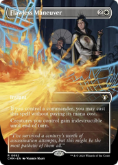 Flawless Maneuver (Borderless Alternate Art) [Commander Masters] | Multizone: Comics And Games